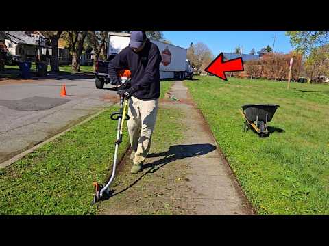 Thumbnail for Trucker ILLEGALLY Blocks Sidewalk WHILE I'm Trying To Make It SAFER