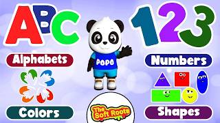 Preschool Learning activities for 3 year olds at home | Learn ABC Phonics Shapes Numbers Colors 🌈 screenshot 3