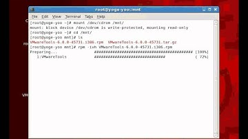 How to Configure VMware Tools in VMware Workstation 6.0 for RHEL 5.3 {Linux-OS}.wmv