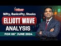Nifty live analysis  bank nifty prediction for tomorrow  elliott wave theory  chartkingz