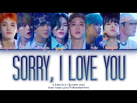  Stray Kids (스트레이키즈) _ 'Sorry, I Love You(좋아해서 미안)' (Color Coded Lyrics Français/Rom/Han/가사)