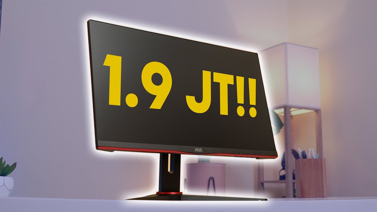 Monitor Gaming 165Hz Cuma Segini??? - AOC 24 24G2SPE 