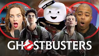 GHOSTBUSTERS (1984) MOVIE REACTION - FIRST TIME WATCHING & HAD SO MUCH FUN