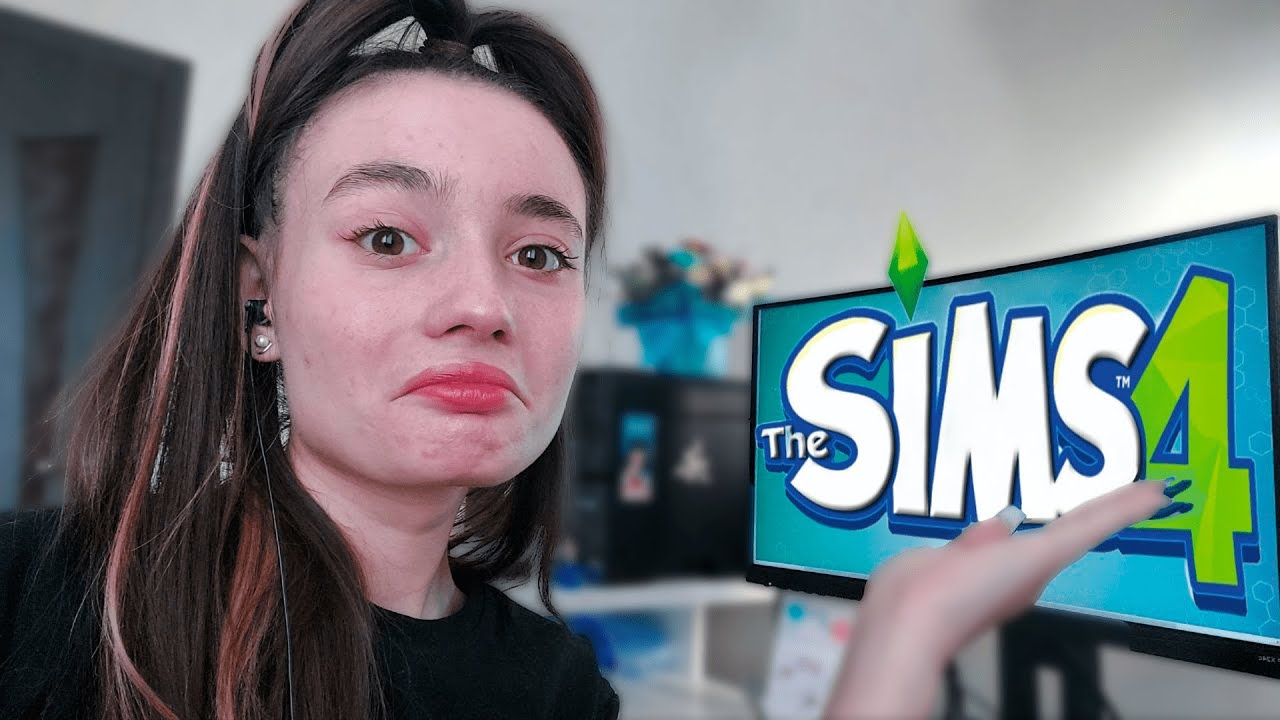 СКАЧАЛА ПЕРВУЮ ВЕРСИЮ СИМС 4...и вот, что вышло