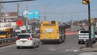 MTA NYCT: 2019 Novabus LFS #8638 on the Bx16 to Pelham departing Boston Rd/Conner St