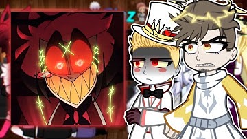 Hazbin Hotel react to Alastor || Gacha 🇺🇲🇧🇷