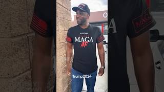 Black Biden Voter dreams about TRUMP then... MAGIC Happens 🪄