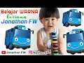 Anak Lucu sedang Learning Colors with Tayo and Friends Learning Colours with Kids