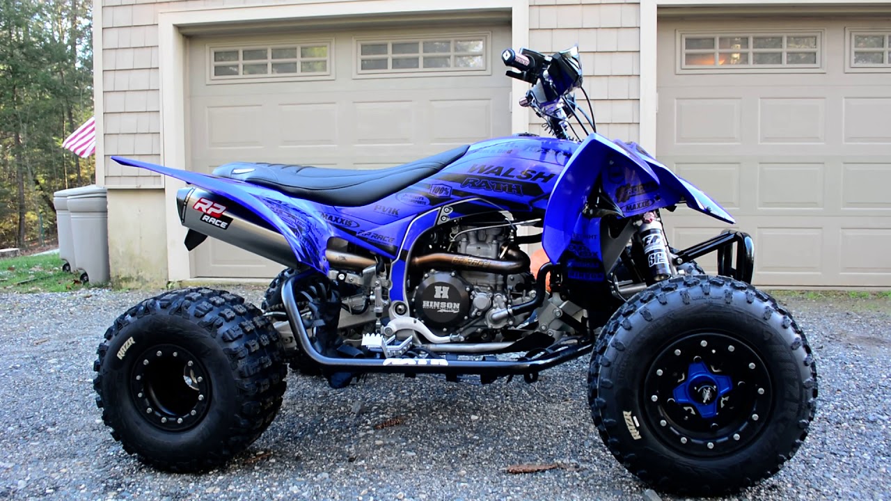 YFZ450R Winter Walk Around