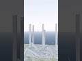 Why This Beam Failure Caused a Total Collapse | Blender Simulation #civilengineering