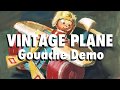 Vintage toy plane gouache demonstration