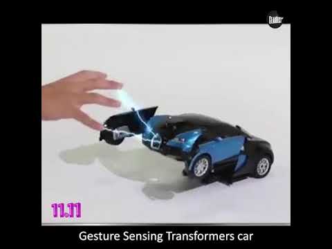 gesture-sensing-remote-control-robot-one-button-transformation-car-toy-ocean-blue