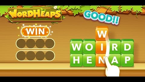 Word Heaps - Swipe to Connect Words