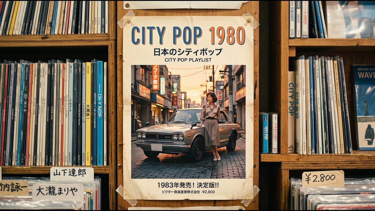 80'S JAPANESE CITY POP - 日本のシティポップ | Analog Sessions