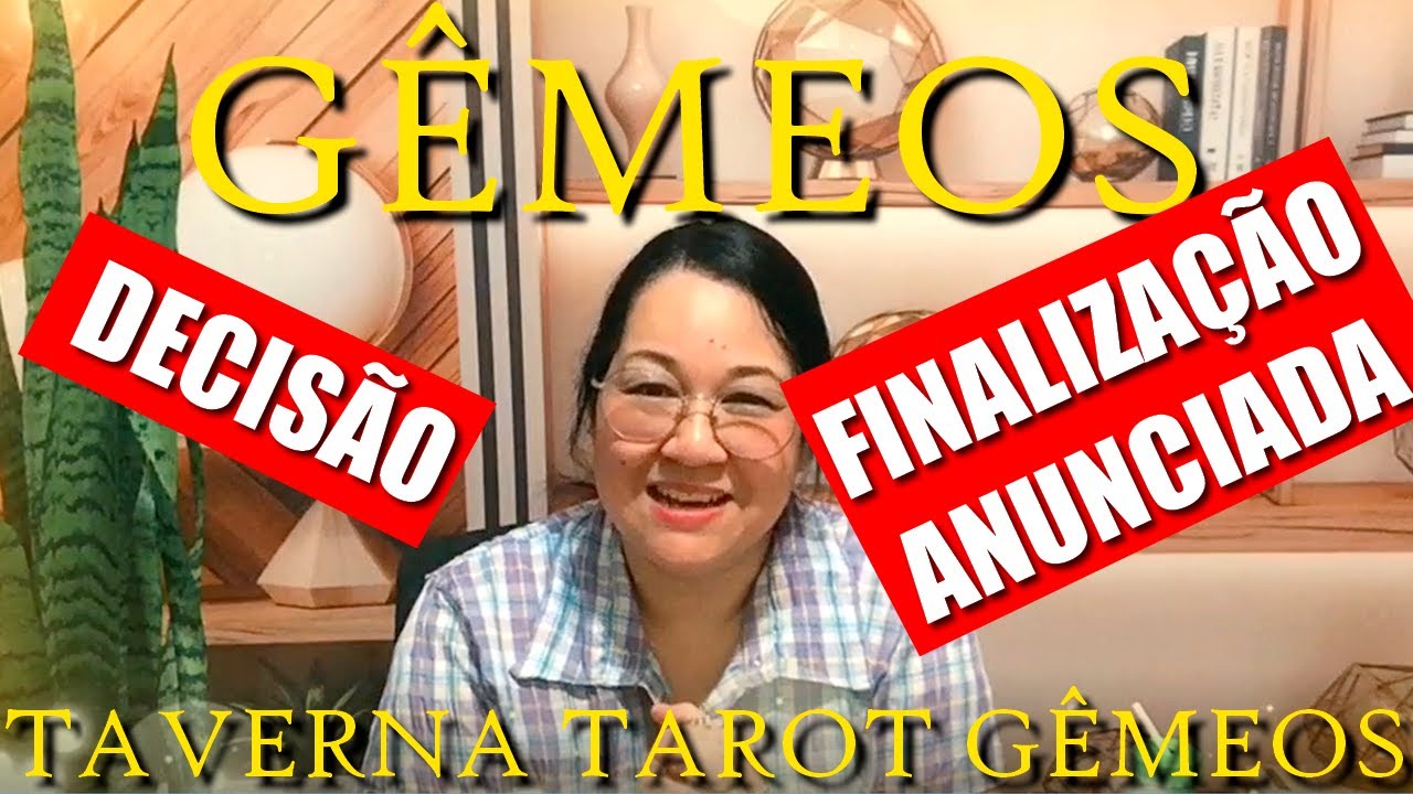 GÊMEOS •FINALIZAÇÃO ANUNCIADA (VIVENDO SOB O MESMO TETO)| A DECISÃO • #geminitarot