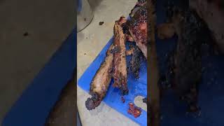 My #BrotherInLaw #smoked the best #brisket I've ever had for #Easter #dinner