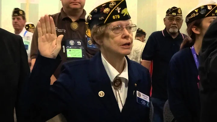 CA American Legion Convention Swearing in of Distr...
