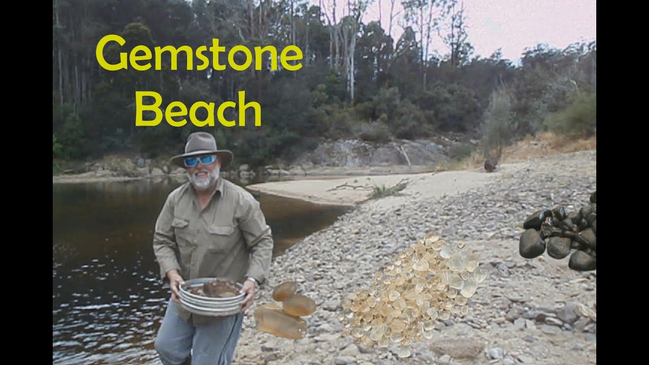 Gemstone Beach - Sapphires, Topaz, Quartz and Spinel.