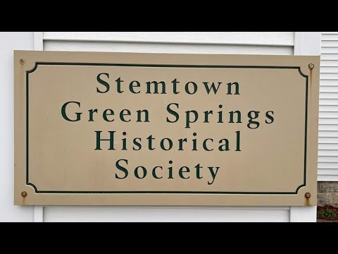 Stemtown Historical Society ribbon cutting April 4th, 2024 - YouTube