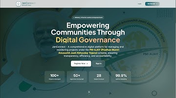 SIH 2025 PROTOTYPE DEMO 🚀 || JanConnect🌐