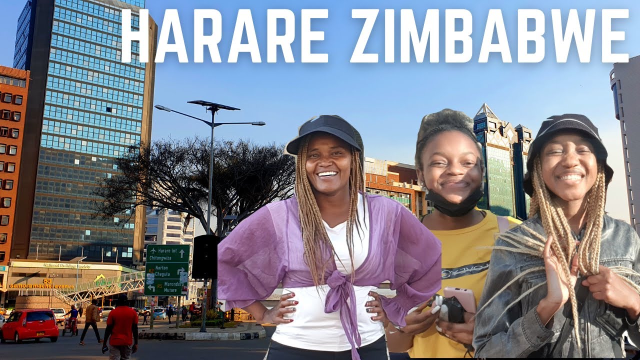  4k Walking Around HARARE ZIMBABWE The CAPITAL City YouTube