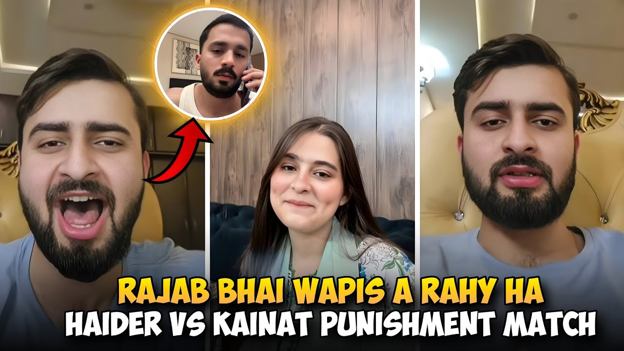 Rajab Butt Wapis a raha ha | Haider Vs Kainat Punishment Match | Haider Ny Rajab Ko call Ki