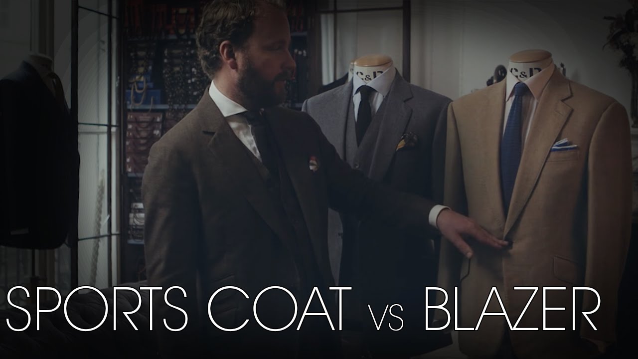 Sports Coat vs Blazer - Tailoring Series - Part 7 - YouTube