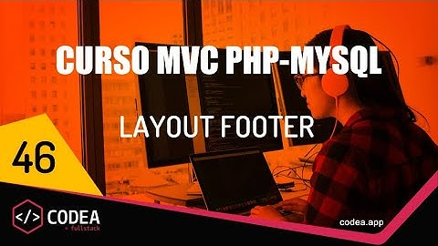 Layout Footer Curso MVC PHP-MySQL Página Web Administrable para tienda de cómputo
