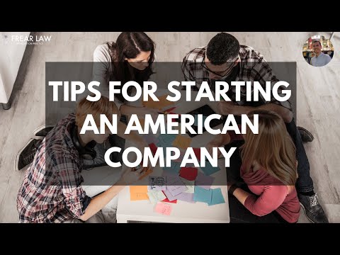 start a business in the US E2 visa