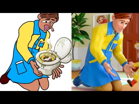 Cocomelon Funny Drawing Meme | Nursery Rhymes memes - YouTube