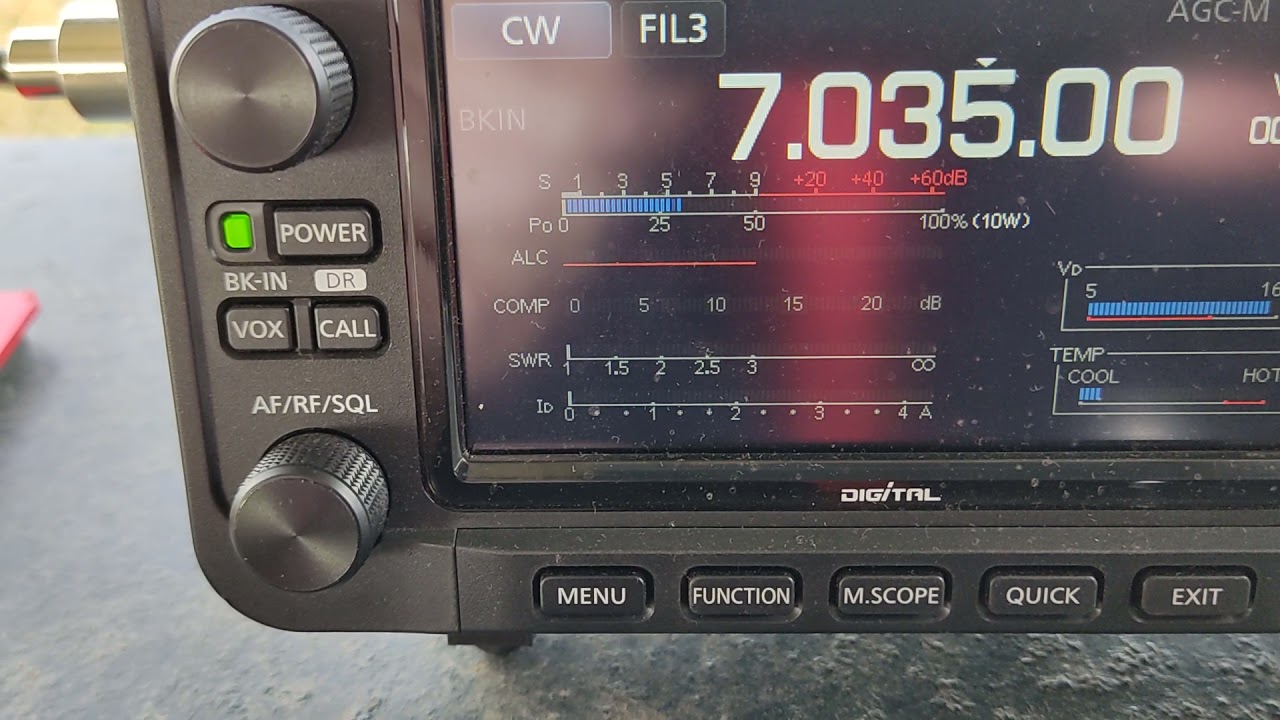 Antena aro magnetico con cable RG213 -2