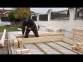 Como se monta una casa de madera de madera con Grupo Tene