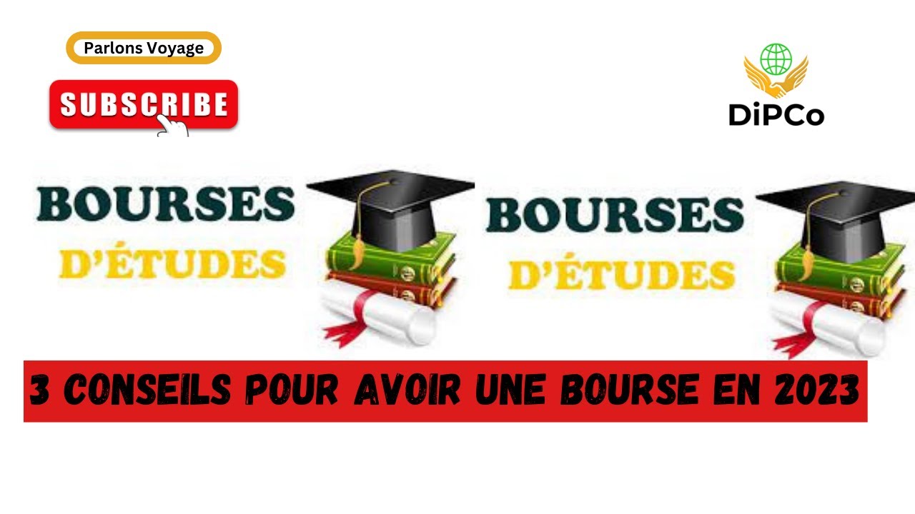 3 CONSEILS pour avoir une BOURSE D'ETUDES | étudier GRATUITEMENT à l
