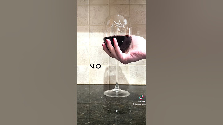 How to Hold a Wine Glass #shorts