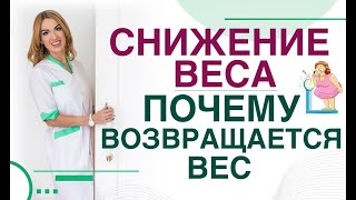 💊КАК ПОХУДЕТЬ НАВСЕГДА? ПОЧЕМУ ВОЗВРАЩАЕТСЯ ВЕС ПОСЛЕ ДИЕТ? Врач эндокринолог диетолог Ольга Павлова