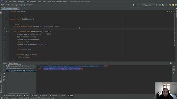 Java入门课程 第4课：常量和变量
