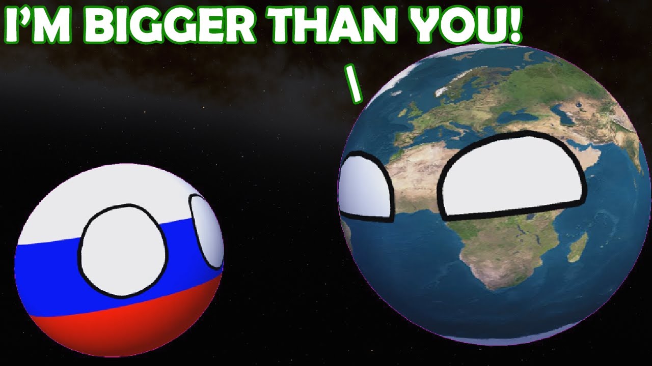 I'M Bigger Than You [3D Animation + Countryballs]