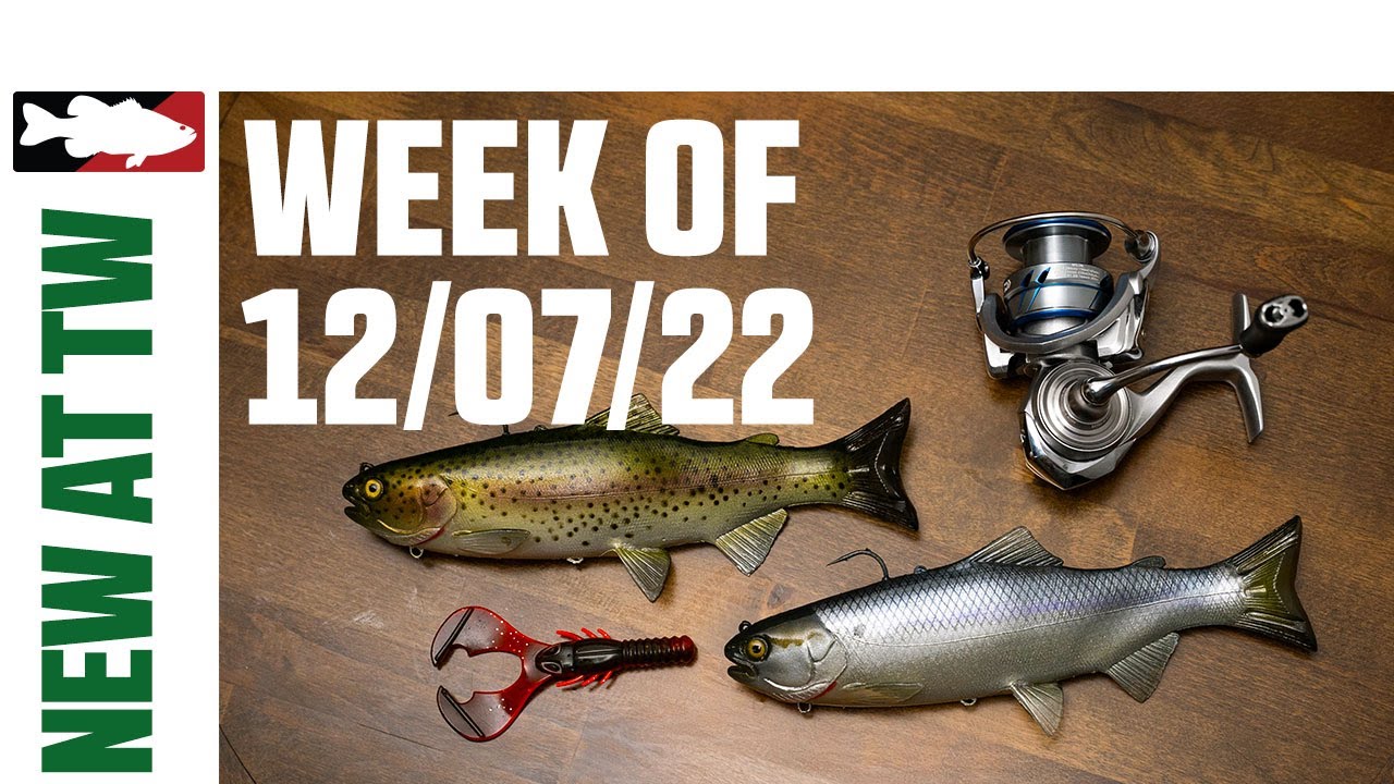 New Hawg Hunter Magnum Trout, Baitsanity Glide Baits, and New Berkley Shape  108 Craw - WNTW 12/7/22 