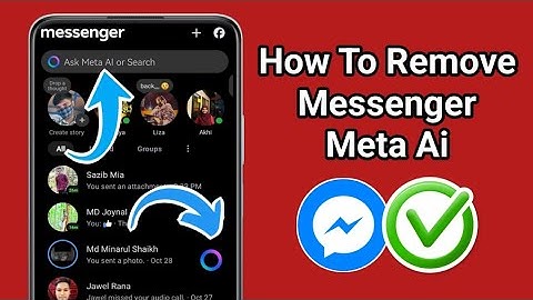 Messenger Ask Meta Ai or Search | How To Remove Messenger Meta Ai