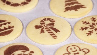 Stencil Christmas Sugar Cookies | How Tasty Channel