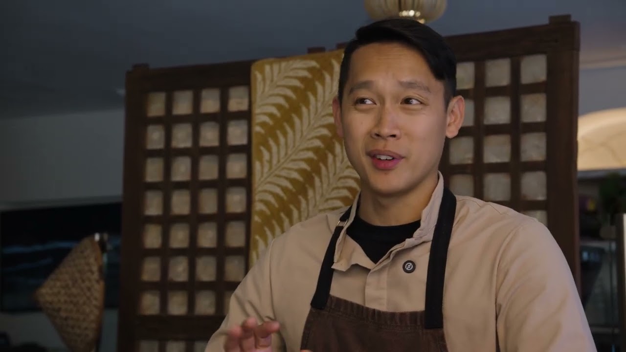 Chef Francis Ang, of Abaca in San Francisco, makes us Sisig Fried Rice with Japanese Koshihikari