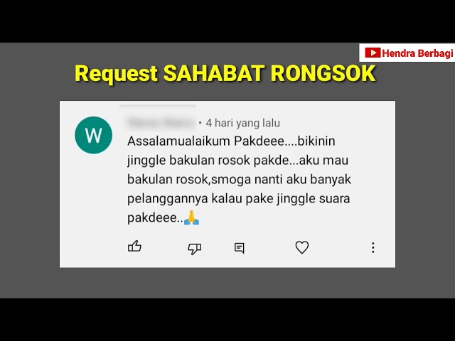 Jingle BAKUL RONGSOK KELILING class=