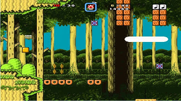 Custom SMBX Level - A forest level of sorts