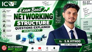 Full Exam Boost – Networking Structure Questions Explained | A/L ICT 2026 Batch | sn vithoo News