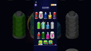 Nut Sort 3D - Level 631 - 640 #games #puzzle #nutsort3d #nutsort #nutsortgameplay  #gaming #gameplay