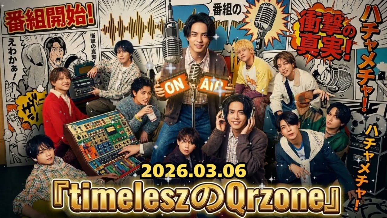 🚨【神回】佐藤勝利×寺西拓人×原嘉孝！戦友トリオの腹筋崩壊「素顔」暴露トークww | timeleszのQrzone 作業用・睡眠用BGM 📻