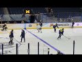 Michigan gets its practice started at the Frozen Four
