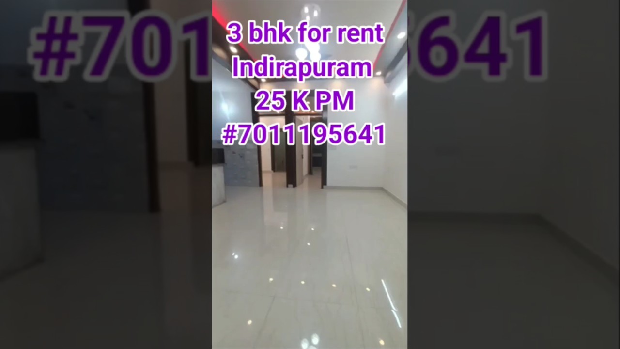 3 Bhk for Rent Indirapuram Gharnmakaan
