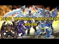 HERO THUNDER CHAOS DECK POST BANLIST DECK 2024!