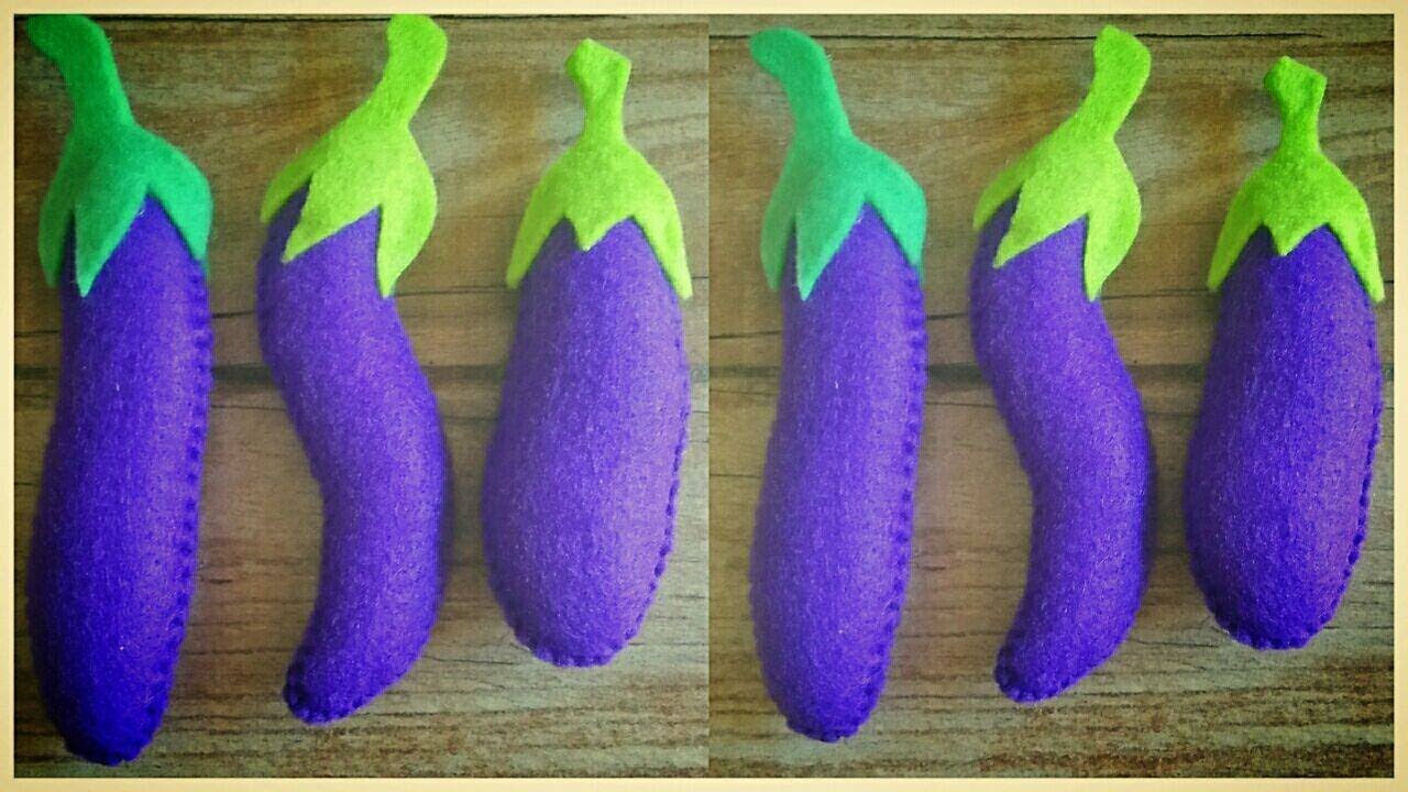 Tutorial Flanel Felt | CARA MEMBUAT TERONG ala Rangga Bastian